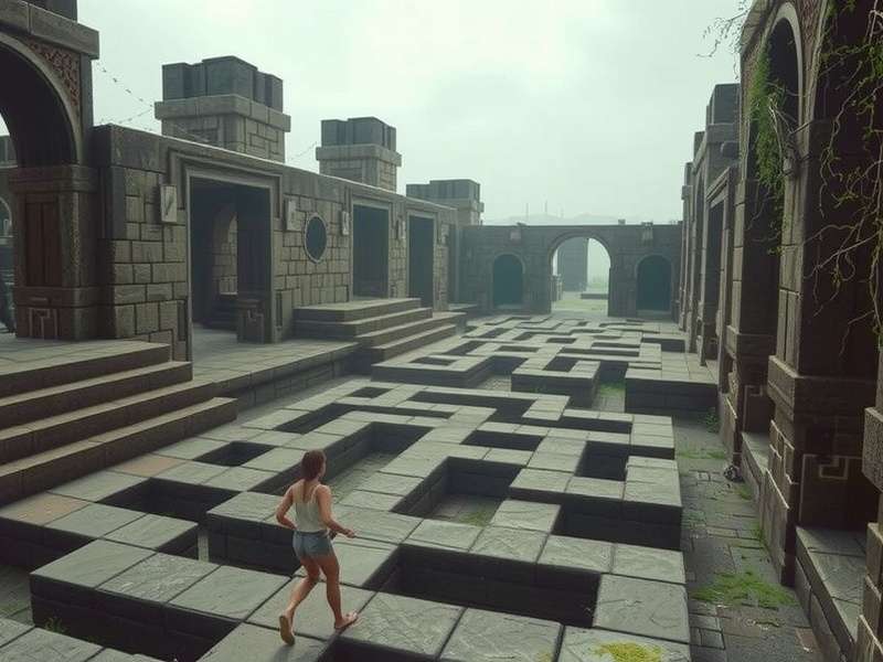 Ancient Maze Runner Gameplay Screenshot